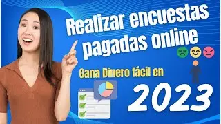 La forma más sencillas de ganar dinero es realizar encuestas pagadas en línea