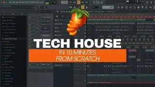 Making Tech House Loop in 10 minutes in FL Studio 20 with Serum