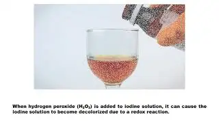 DECOLORIZATION OF IODINE SOLUTION
