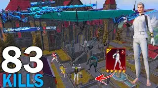 83 KILLS!🔥 IN 3 MATCHES FASTEST GAMEPLAY With FULL S2 OUTFIT😍 Pubg mobile
