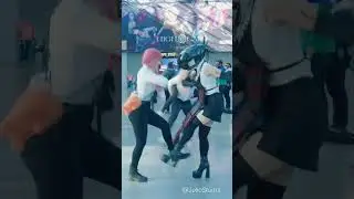 Chainsawman crew dancing 