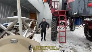 Обслуживание case 340 / восстановление капота John Deere 6520 / начало 2024