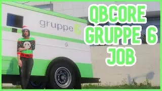 QBCore - 💰FREE Gruppe 6 Delivery Job 💰| Install & Showcase | FiveM Tutorial
