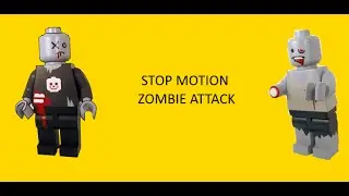 Stop motion: Zombie attack.