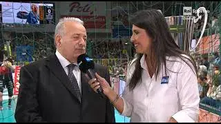 17-05-2023: Giuseppe Manfredi nel Pre Finale Scudetto Gara5