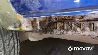 Замена ржавого порога Fiat aldea