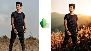 Snapseed Background Change Manipulation Photo Editing Tutorial || PRANJAL EDITZ
