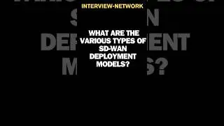 cisco sdwan deployment models | cisco sdwan #shorts  #sdwan #cisco