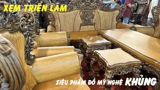 XEM TRIỂN LÃM -  ĐỒ GỖ MỸ NGHỆ KHỦNG - VIP 2023