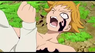 Meliodas kills Derieri and Monspeet