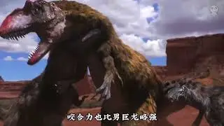 恐龙界的巅峰对决，南方巨兽龙和霸王龙到底谁更强一些？