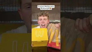 Eating the WHOLE menu at a McDonald’s in Thailand!
