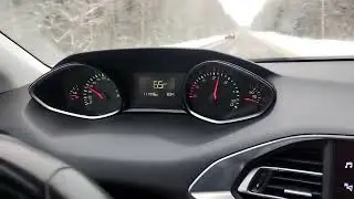 Пежо 308 1.5hdi разгон 30-100