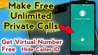 How To Make Free Calls On Android 2021 || How To Get Virtual Phone Number || Unlimited Credit