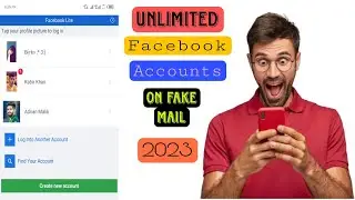 How To Make Unlimited Facebook Accounts On fake Mail | Without Checkpoint Issue | Working Method