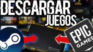COMO DESCARGAR JUEGOS de STEAM y EPIC GAMES en un DISCO DURO EXTERNO