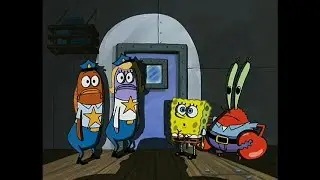 Huggy Wuggy in gets into Krusty Krabs...