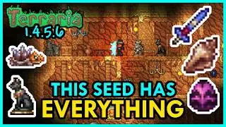Best Seed for Beginners in Terraria 1.4.5.5! (Chillet, Digtoise, Magic Conch and more)
