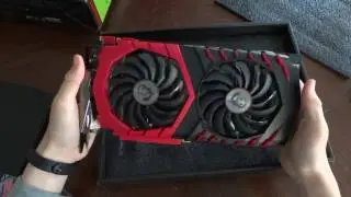 Распаковка MSI GTX 1070