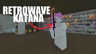 Retrowave Katana | Unturned Item Showcase