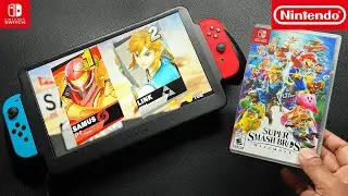 Super Smash Bros | Nintendo | Orion 11.6 inch IPS Monitor | Gameplay