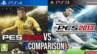 PES 2016 PS4 Vs PES 2013 PS3