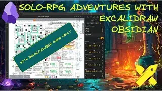 Solo-RPG Adventures with Obsidian-Excalidraw