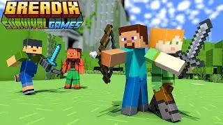 SurvivalGames — трейлер мини-игры | BreadixWorld