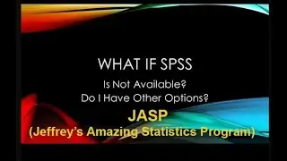 No SPSS No Problem. Use JASP.