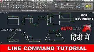 How To Use Line Cammand in AutoCAD || Line Command Problem in AutoCAD