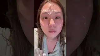 When I hear “don’t touch the dropper to your face…” #skincare #koreanskincareroutine