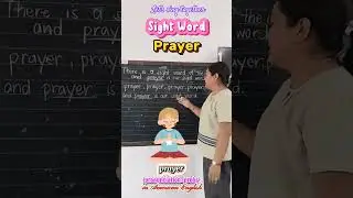 Sight Word prayer #reading #spelling #vocabulary #english #education