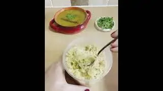 Noodles with curry broth