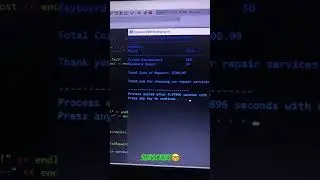 repair receipt in c++ IDE dev c++