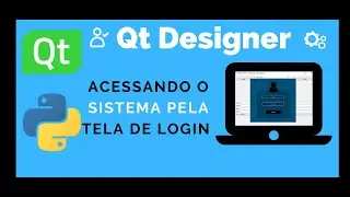 27 -  Acessando o sistema pela tela de Login | Qt Designer | Como criar um sistema com Python