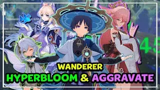 SCARAMOUCHE HYPERBLOOM & AGGRAVATE TEAM | THE FULL 5 STAR TEAM | | FLOOR 12-1 SPIRAL ABYSS