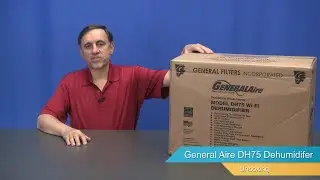 GeneralAire DH75 Dehumidifier - Unboxing