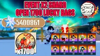 Demon Soul Simulator | Event x2 Shard | Open 1700 Lucky Bags
