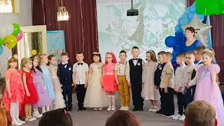 #ВыпускнойВДетскомСаду №21. Подготовительная группа "Звëздочки", г. Новомосковск, 24.05.2024 г