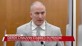 Ex-officer Derek Chauvin, convicted in George Floyd's killing, stabbed in prison, AP source says
