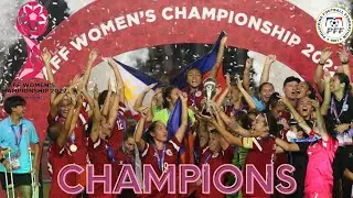 Philippines wins the AFF Women's Championship for the first time!