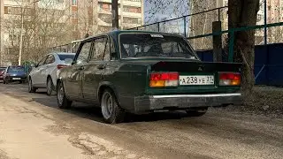 ШЕСНАРЬ В ЖИГУ 2107, ДРИФТ ТОЙОТА МАРК 2!