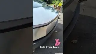 Tesla Cyber Truck. It's a Cyber Punk. #tesla #teslacybertruck