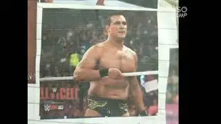 WWE ALBERT DEL RIO ENTERING THE STAGE/WWE ALBERT DEL RIO/WWE STICKER COLLECTIONS#wwe