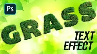 Grass Text Effect - Crazy fast!!