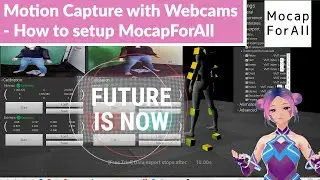 Motion capture with webcams - How to set up MocapForAll