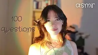 ASMR ೀ⋆｡ 100 questions que personne ne pose