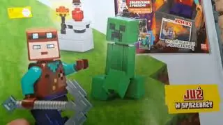 LEGO MINECRAFT 👷 Обзор на мои журналы и минифигурки