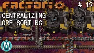 [Factorio 1.1 4K] Angel/Bobs Ep 19: Centralizing Ore Sorting (Tutorial/Walkthrough)