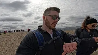 Hiking Helvellyn! Her watch really said in sub 1 hour from Thirlmere